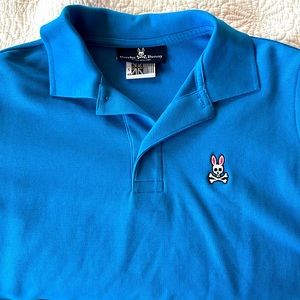 Boys Psycho Bunny Polo, Electric Blue